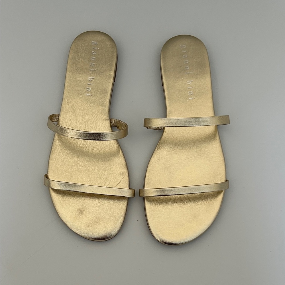 Gianni Bini Gold Women's Sandals Size 11